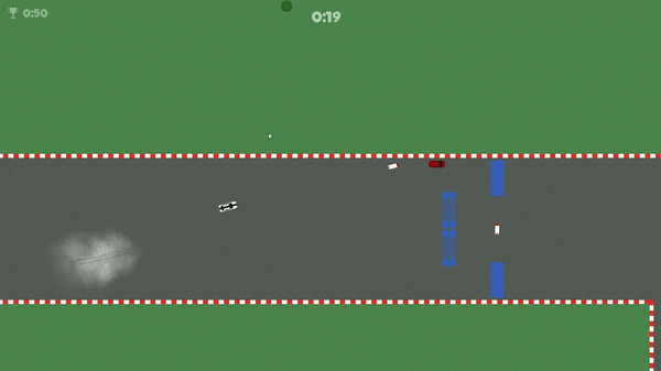 Игра Eight Mini Racers, скриншот