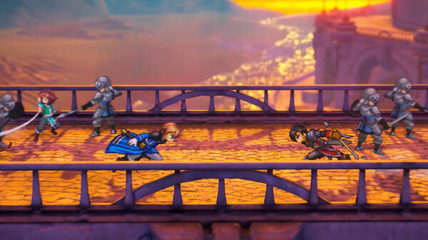 Игра Eiyuden Chronicle: Hundred Heroes, скриншот