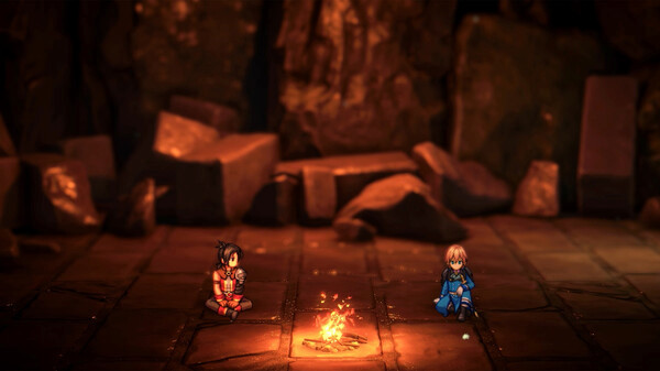 Игра Eiyuden Chronicle: Hundred Heroes, скриншот