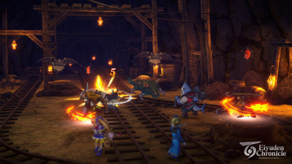 Игра Eiyuden Chronicle: Hundred Heroes, скриншот
