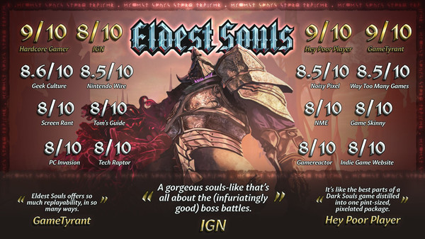 Игра Eldest Souls, скриншот