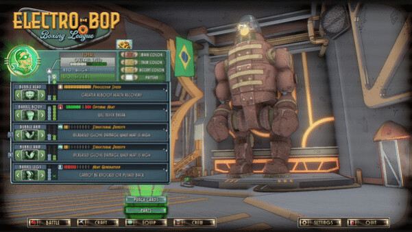 Игра Electro Bop Boxing League, скриншот