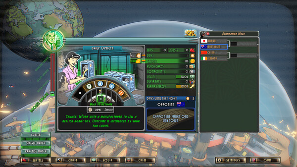 Игра Electro Bop Boxing League, скриншот