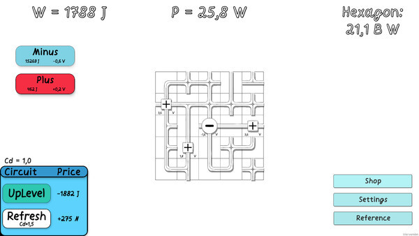 Игра Electro Idle, скриншот