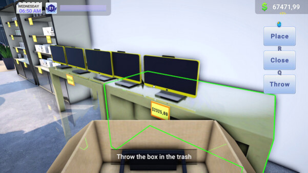 Игра Electronics Store Simulator, скриншот