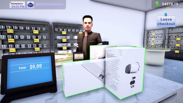 Игра Electronics Store Simulator, скриншот