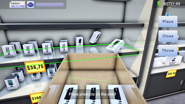 Игра Electronics Store Simulator, скриншот