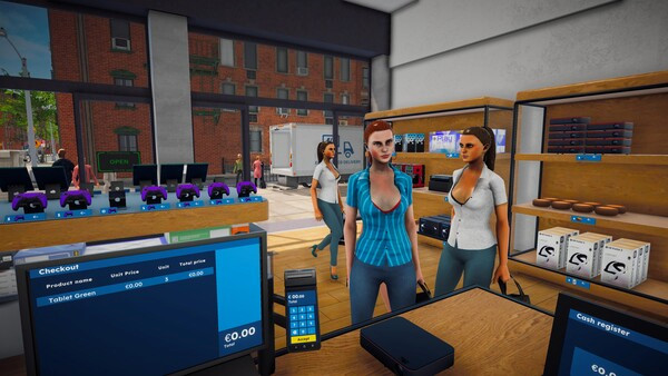 Игра Electronics Supermarket Simulator, скриншот