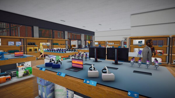 Игра Electronics Supermarket Simulator, скриншот