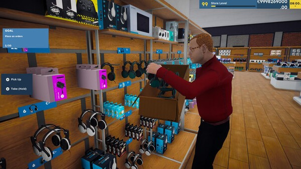 Игра Electronics Supermarket Simulator, скриншот