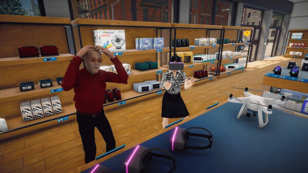 Игра Electronics Supermarket Simulator, скриншот