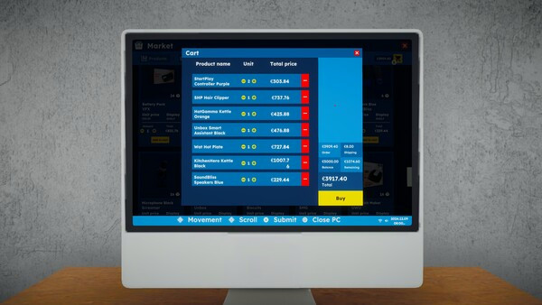 Игра Electronics Supermarket Simulator, скриншот