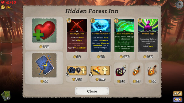Игра Elemental Exiles, скриншот