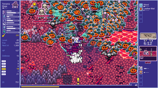 Игра Elemental Survivors, скриншот