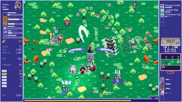 Игра Elemental Survivors, скриншот