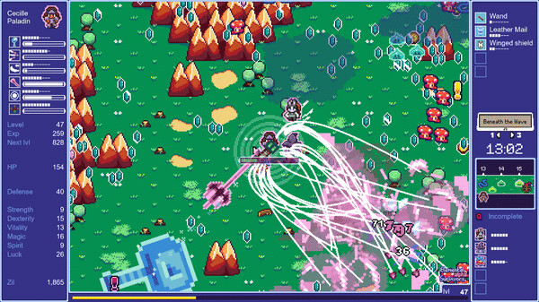 Игра Elemental Survivors, скриншот