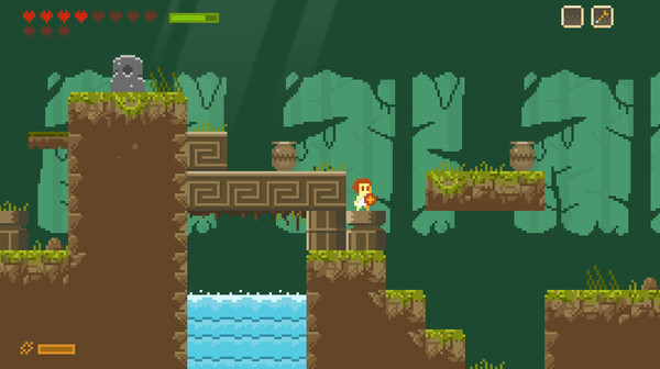 Игра Elliot Quest, скриншот
