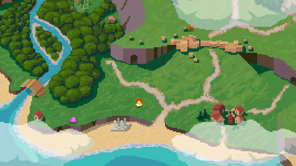 Игра Elliot Quest, скриншот