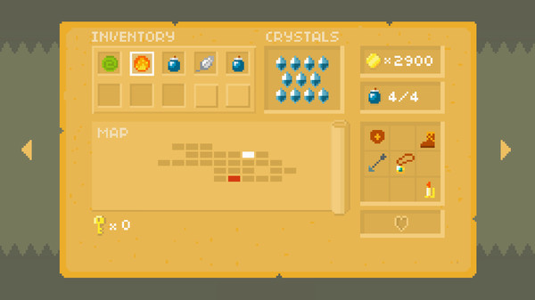 Игра Elliot Quest, скриншот