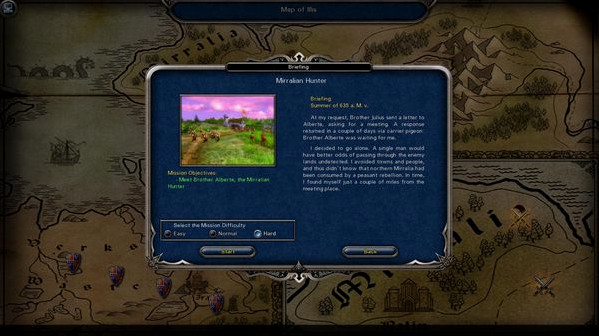 Игра Elven Legacy: Ranger, скриншот