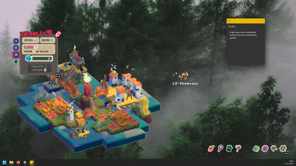Игра Emberlands: Desktop Village, скриншот