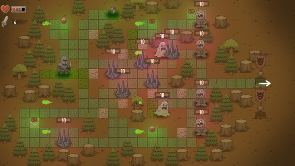 Игра EmberStride, скриншот