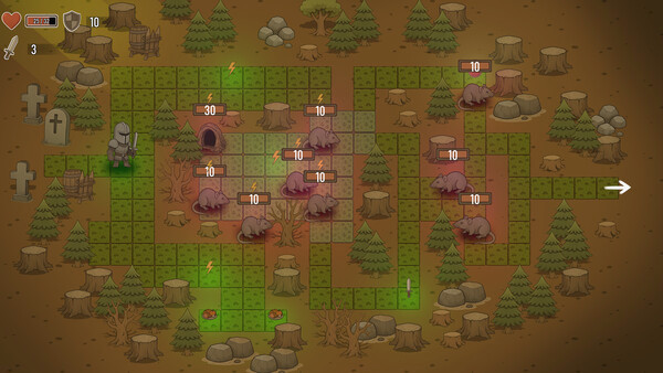 Игра EmberStride, скриншот