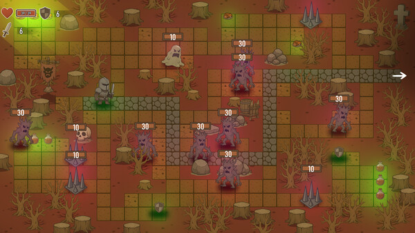 Игра EmberStride, скриншот