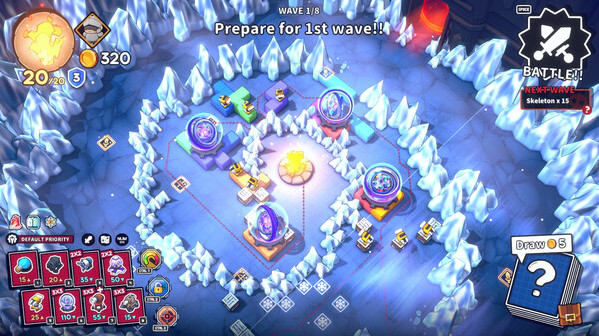 Игра Emberward, скриншот