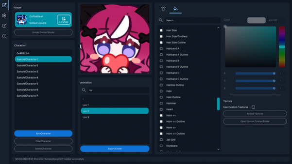 Игра EmoteLab, скриншот