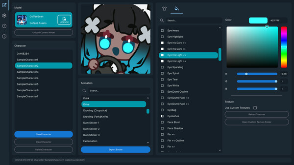 Игра EmoteLab, скриншот