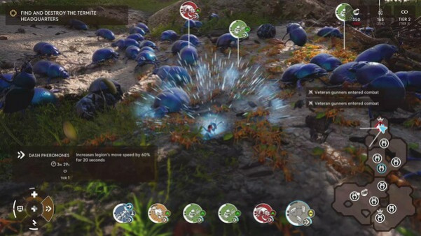 Игра Empire of the Ants, скриншот