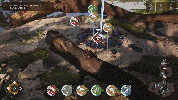 Игра Empire of the Ants, скриншот