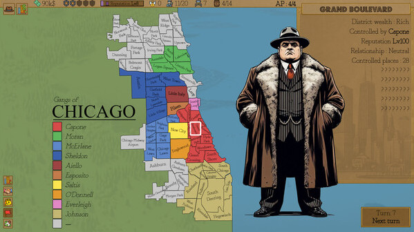 Игра Empire of Vice : Chicago, скриншот