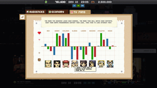 Игра Empire TV Tycoon, скриншот