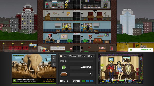 Игра Empire TV Tycoon Soundtrack, скриншот