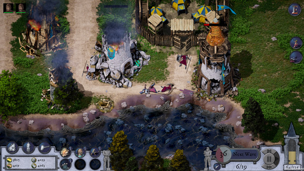 Игра Empires in Ruins - На развалинах империй, скриншот