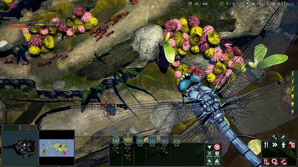 Игра Empires of the Undergrowth, скриншот