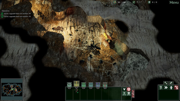 Игра Empires of the Undergrowth, скриншот