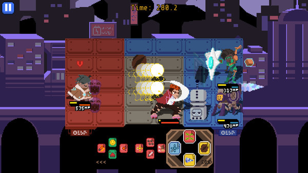 Игра EndCycle VS, скриншот