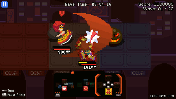 Игра EndCycle VS, скриншот