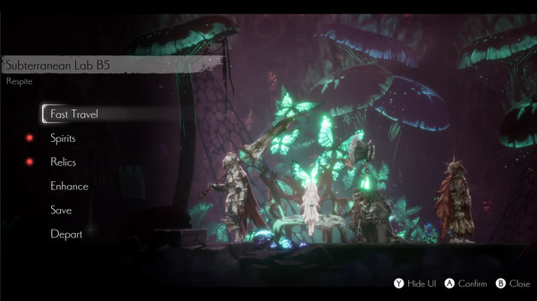 Игра ENDER LILIES: Quietus of the Knights, скриншот