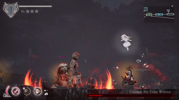 Игра ENDER LILIES: Quietus of the Knights, скриншот