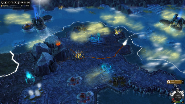 Игра ENDLESS Legend - Inferno, скриншот