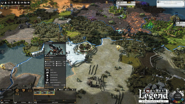 Игра ENDLESS Legend - Monstrous Tales, скриншот