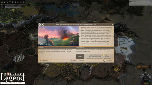 Игра ENDLESS Legend - Monstrous Tales, скриншот