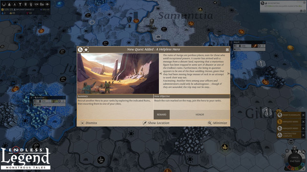 Игра ENDLESS Legend - Monstrous Tales, скриншот