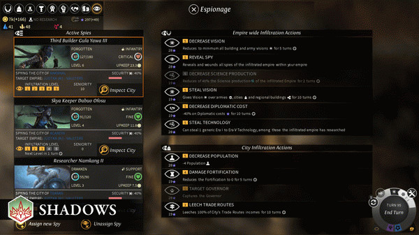 Игра ENDLESS Legend - Shadows, скриншот
