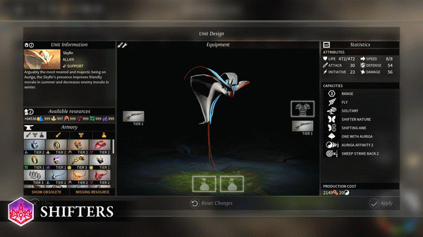 Игра ENDLESS Legend - Shifters, скриншот
