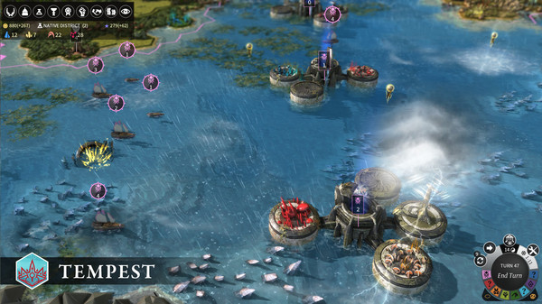 Игра ENDLESS Legend - Tempest, скриншот